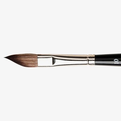Da Vinci 987 Casaneo XS # 10 Sword Synthetic Kazan Squirrel Watercolour Brush - Short Handle Image
