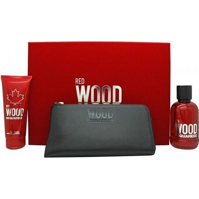 Dsquared2 Red Wood Gift Set for Her (3 Piece) Image