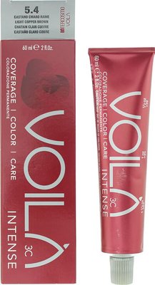 Intercosmo Voilà 3C Intense 5.4 Light Copper Brown Hair Colour (60ml) Image