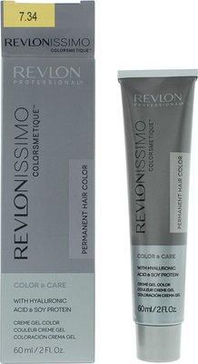 Revlon Revlonissimo Colorsmetique 7.34 Medium Coppery Gold Blonde Hair Colour (60ml) Image