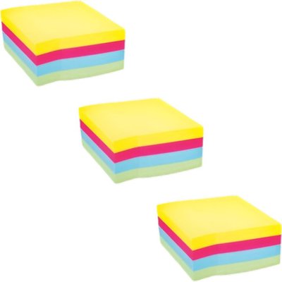 Note-Pad Self-Stick (360 Sheets Assorted Colours) Image