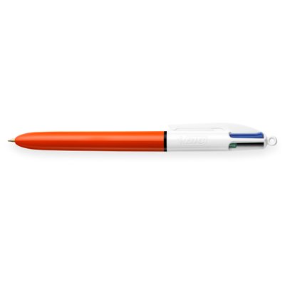 BIC 4-in-1 Original Retractable Ballpoint Pen - Black, Green, Blue, Red (0.8 mm)(Fine) Image