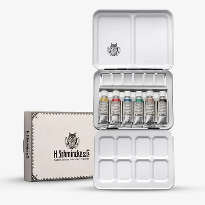 Schmincke Horadam Retro Watercolour Paint Set (6 Colours)(5 ml) Image