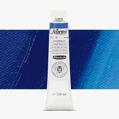 Schmincke Norma Traditional Artist' Oil Paint - Cobalt Blue Hue (120 ml) Image