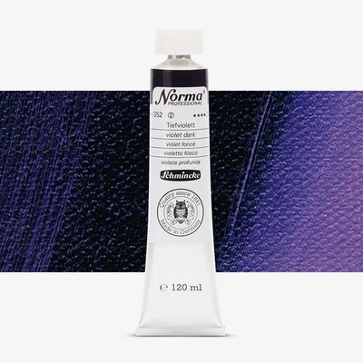 Schmincke Norma Traditional Artist' Oil Paint - Violet Dark (120 ml) Image