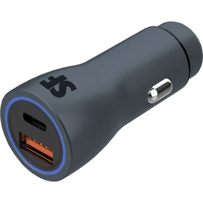 2-Port USB & Type-C Fast-Charge Car Charger (48W)(PD) Image