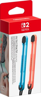 Nintendo Switch 2 Joy-Con Strap Pair (Red and Blue) Image