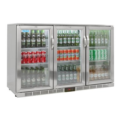 Back Bar Bottle Cooler(3 Door, Hinged) Image