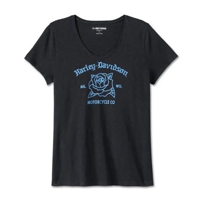 Women's United V-Neck Rosebud Tee (S) Image