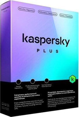 Kaspersky Plus 1-Year 5 Devices Internet Security License Image