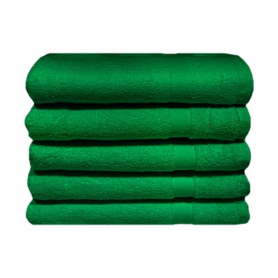 Bunty Plush 100% Cotton Bath Mat (Jolly Green)(Pack of 5)(750gsm)(50 x 80cm) Image