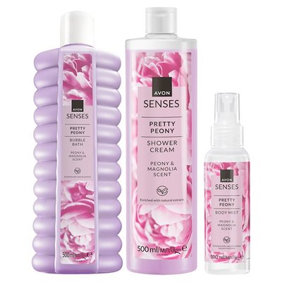 Senses Pretty Peony Body Fragrance Gift Set Image