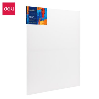 Deli Finenelo Triple Primed Streteched Canvas (White)(280gsm)(60x80cm) Image