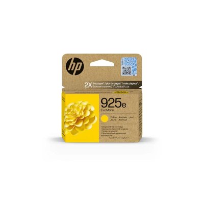HP 925e Yellow High Yield EvoMore Original Ink Cartridge Image