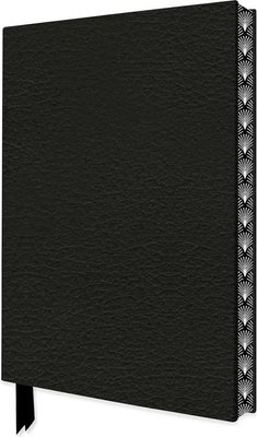Ebony Black Artisan Pocket Journal (Flame Tree Journals) Image