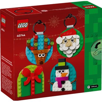 LEGO® Icons Christmas Ornament Selection Hanging Decorations 40744 Image