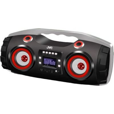 JVC RV-NB22BT Bluetooth Portable CD Player (Black) Image