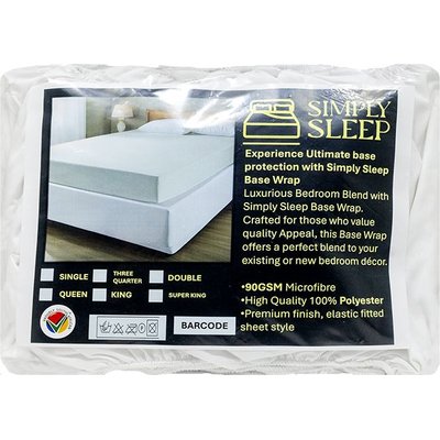 Simply Sleep - Microfibre 90 GSM - Base Wrap - (Single) Image