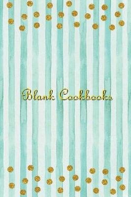 blank cookbooks blank recipe cookbook recipe journal gold mint blank recipe journal