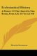 Ecclesiastical History - A History Of The Church In Nine Books, From A.D. 324 To A.D. 440 (Paperback): Hermias Sozomenus
