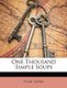 One Thousand Simple Soups (Paperback): Olive Green