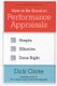 How to Be Good at Performance Appraisals - Simple, Effective, Done Right (Hardcover): Dick Grote