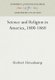 Science and Religion in America, 1800-60 (Hardcover, Reprint 2016 ed.): Herbert Hovenkamp