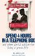 Spend 4 Hours In A Telephone Box ...and Other Useful Advice for Living a Great Life (Hardcover): Henry Lee