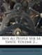 Avis Au Peuple Sur Sa Sante, Volume 2... (French, Paperback): Samuel Auguste Andre David Tissot