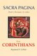 Sacra Pagina (Hardcover): Raymond F. Collins