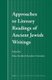 Approaches to Literary Readings of Ancient Jewish Writings (Hardcover): Klaas Smelik, Karolien Vermeulen