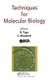 Techniques for Molecular Biology (Paperback): D. Tagu