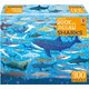 Sharks Book & Jigsaw - 300 Pieces (Paperback): Sam Smith