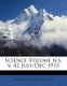 Science Volume n.s. v. 42 July-Dec 1915 (Paperback): John 1875- Edt Michels