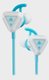 Turtle Beach Battle Bud In-Ear Headset with Microphone (Blue and White): 