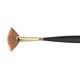 Princeton Miniature Synthetic Sable Brush (Size 12/0)(3050)(Fan)(Short Handle): 