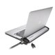 Kensington MacBook Locking Station 2.0 with Keyed Lock (Black): 