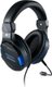 BigBen Stereo Over-Ear Gaming Headphones with Microphone for PS4 and PC (Black and Blue): 