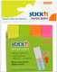 Stick N Neon Paper Index Tabs - 4 Pads (50x12mm)(100 Sheets/Pad)(Single Pack): 
