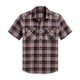 Men?s Wrench Crew Plaid Shirt ? Grey Plaid - S: 