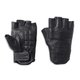 Women?s Oakbrook Fingerless Leather Gloves - L: 
