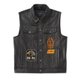 Men's Fuel to Flames Leather Vest - 2XL: 