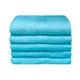 Bunty Plush 100% Cotton Guest Towel (Gulf Stream)(Pack of 5)(450gsm)(30 x 50cm): 