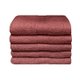 Bunty Plush 100% Cotton Guest Towel (Desert Sand)(Pack of 5)(450gsm)(30 x 50cm): 