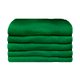 Bunty Plush 100% Cotton Bath Towel (Jolly Green)(Pack of 5)(450gsm)(70 x 130cm): 