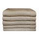 Bunty Plush 100% Cotton Bath Sheet (Birch)(Pack of 5)(450gsm)(90 x 150cm): 