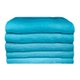 Bunty Plush 100% Cotton Bath Sheet (Gulf Stream)(Pack of 5)(450gsm)(90 x 150cm): 