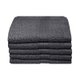 Bunty Plush 100% Cotton Face Cloth (Castlerock)(Pack of 5)(450gsm)(30cm): 