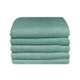 Bunty Plush 100% Cotton Terry Fringe Guest Towel (Harbor Gray)(Pack of 5)(380gsm): 