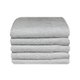 Bunty Plush 100% Cotton Terry Fringe Guest Towel (Optical White)(Pack of 5)(380gsm): 